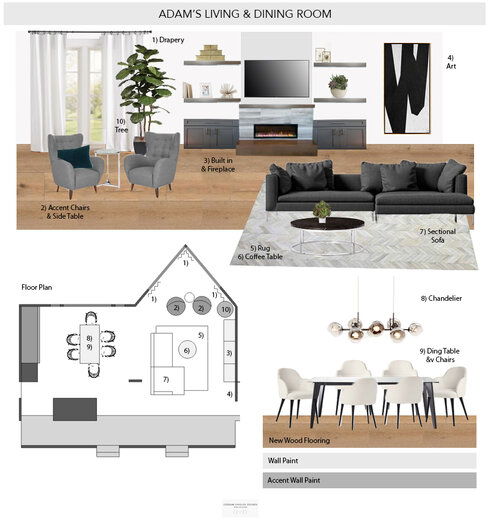 Airy Contemporary Living and Dining Remodel Jordan S. Moodboard 2 thumb