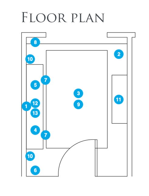Online Designer Hallway/Entry Floorplan