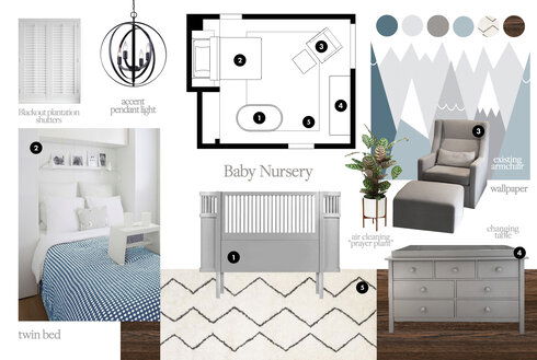  Neutral Eclectic Nursery Design Eleni K. Moodboard 2 thumb