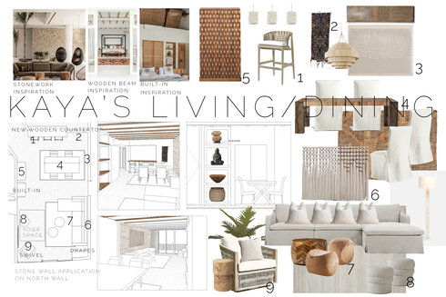 Luxurious & Relaxing Coastal Home Design Courtney B. Moodboard 2 thumb