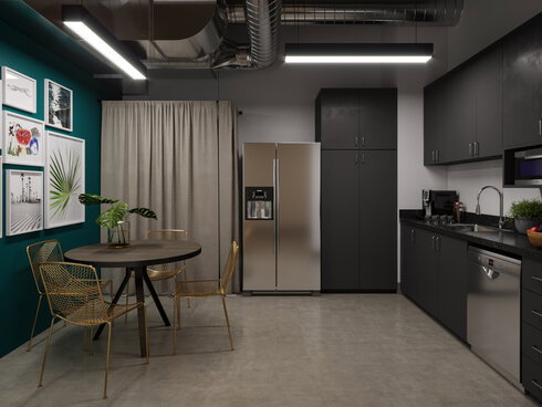 Modern Office Design - Breakroom And Kitchen | Decorilla