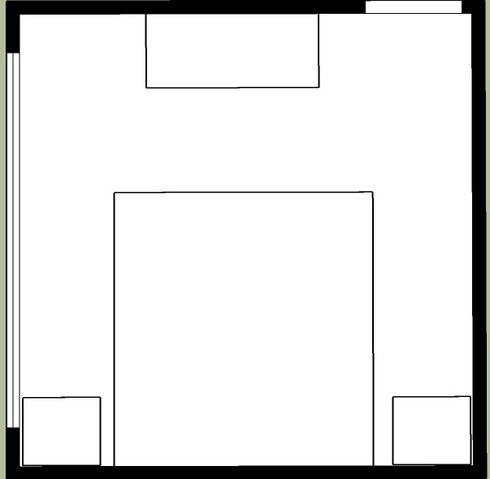 Online Designer Bedroom Floorplan