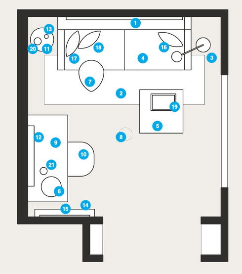 Online Designer Home/Small Office Floorplan