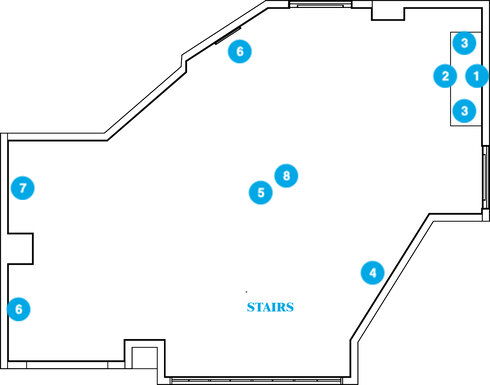 Online Designer Hallway/Entry Floorplan