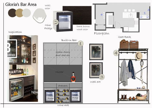 Online Designer Kitchen Floorplan