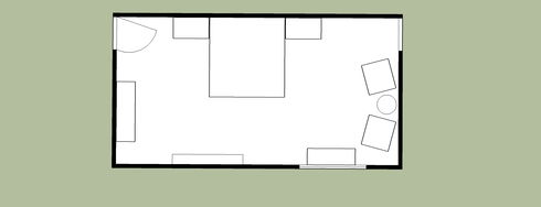 Online Designer Bedroom Floorplan