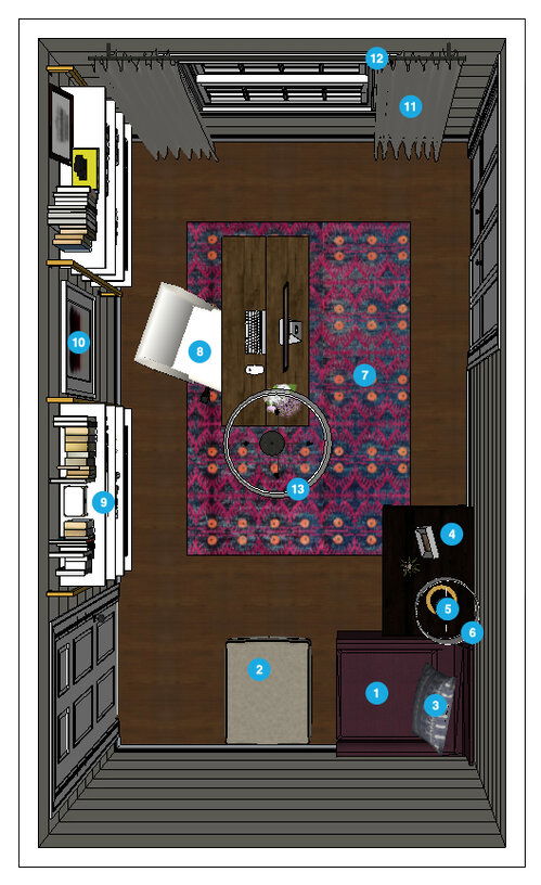 Online Designer Home/Small Office Floorplan