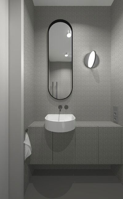 Online design Modern Bathroom by Agata M. thumbnail
