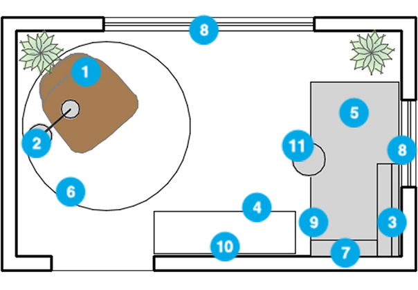 Online Designer Home/Small Office Floorplan