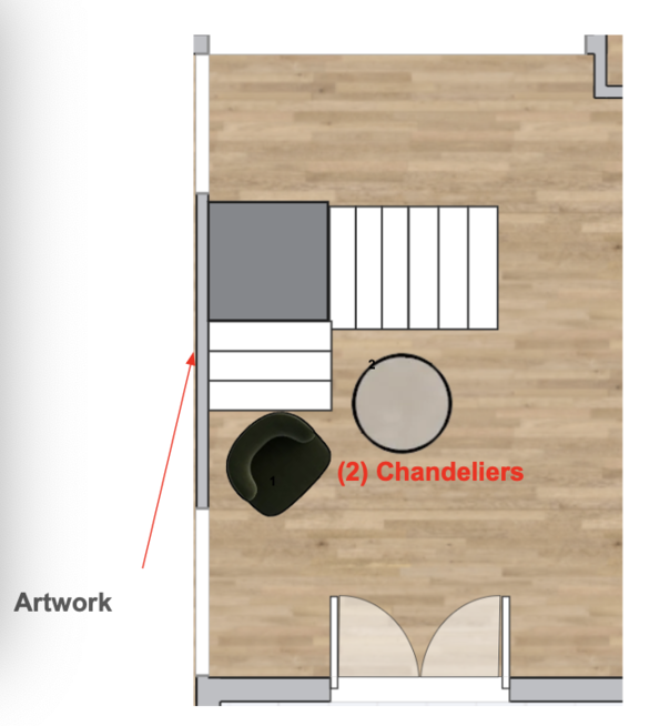 Online Designer Hallway/Entry Floorplan