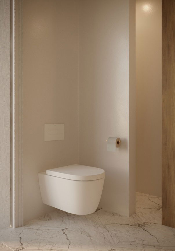 Modern Scandinavian Bathroom Interior Renovation
