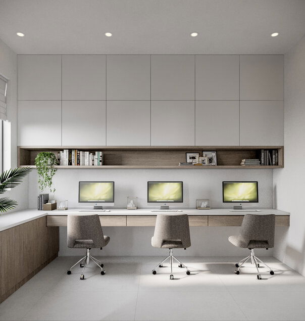 Modern Spacious Home Office