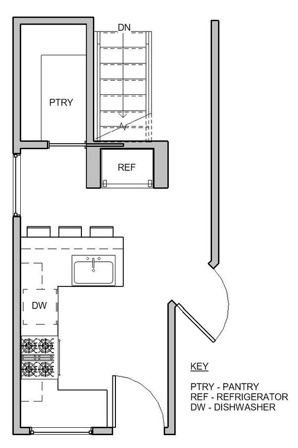 Online Designer Kitchen Floorplan