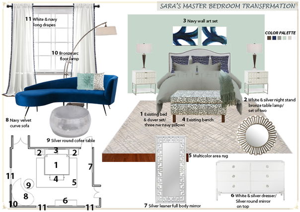 Ideas de diseño interior de dormitorio en línea