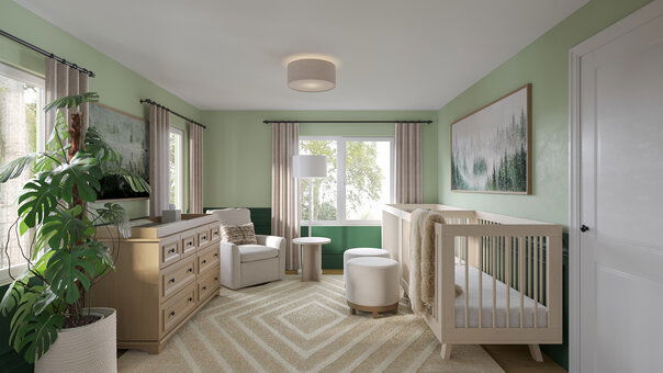 Affordable Nursery Room Design interior design 1