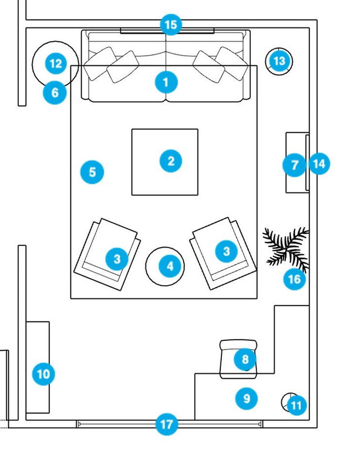 Plano de hogar/oficina pequeña del diseñador en línea