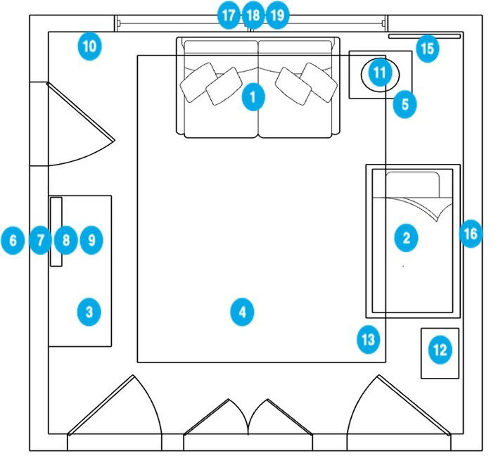 Online Designer Nursery Floorplan