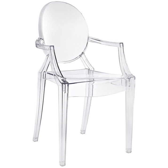 Clear Arm Chair large image 