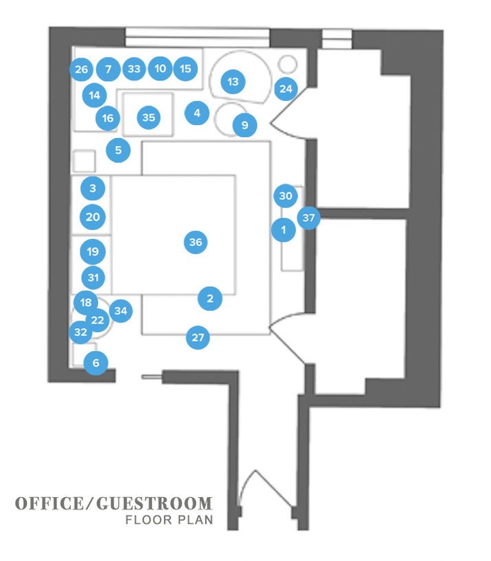 Online Designer Home/Small Office Floorplan