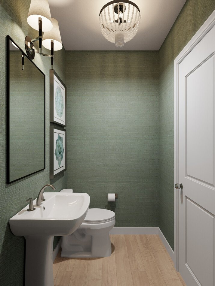 Transitional Home Remodel with Mint Accents Rendering thumb