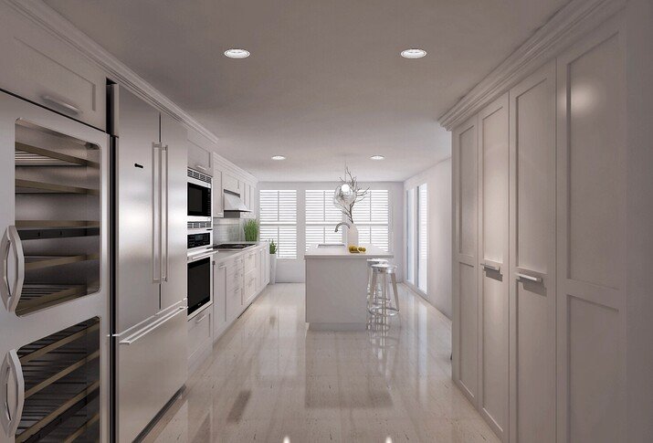 Debbies Townhouse Kitchen Transformation Rendering thumb
