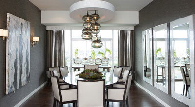 Online design Contemporary Dining Room by Lori D. thumbnail
