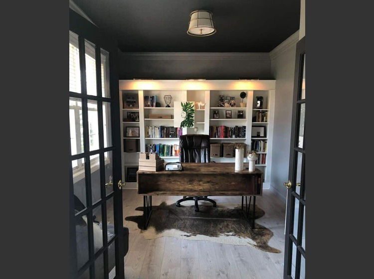 Masculine Home Office Design Project | Decorilla