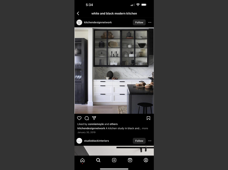 Contemporary Open Concept Living Room & Kitchen Decorilla