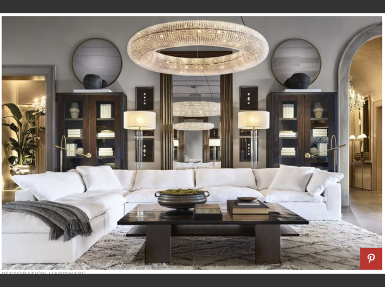Contemporary Living Room Wallpaper Ideas | Decorilla