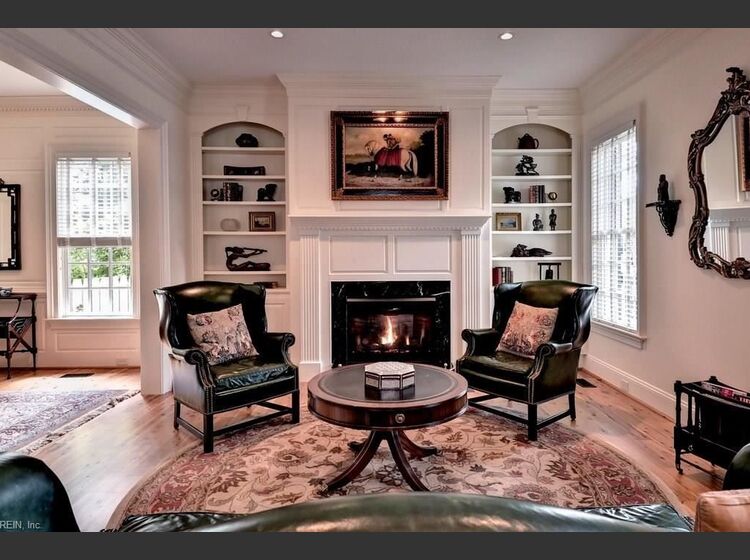 Masculine Country Club Lounge Interior Design | Decorilla