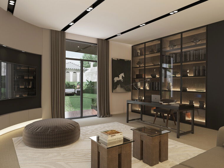 Online design Contemporary Home Office by Nathalie I. thumbnail