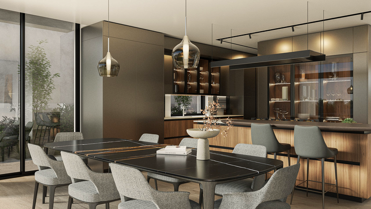 Online design Glamorous Dining Room by Cacheryl F. thumbnail