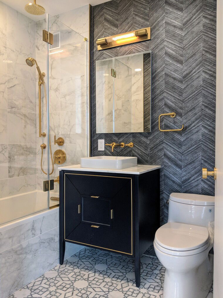 Online design Contemporary Bathroom by Joyce H. thumbnail