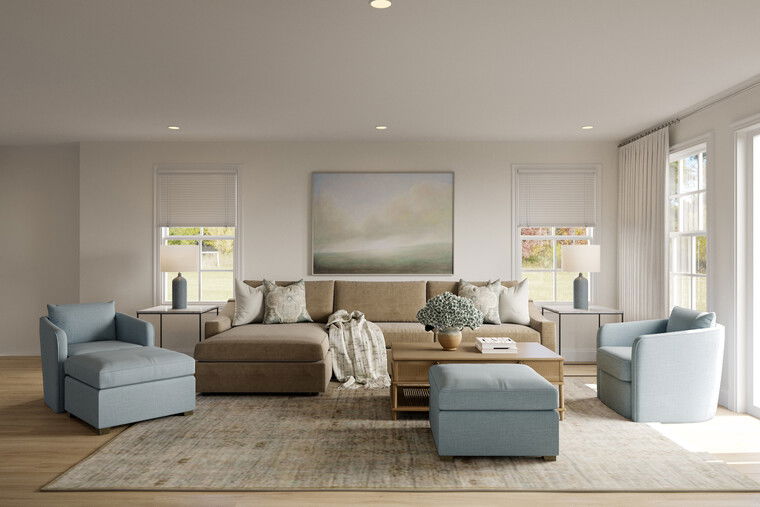 Online design Transitional Living Room by Wanda P. thumbnail