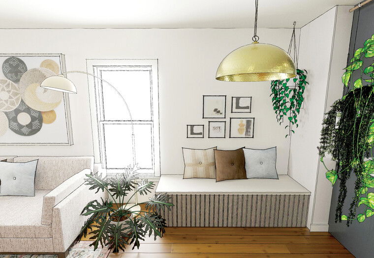 Diseño en línea Comedor Moderno por Carla A. miniatura