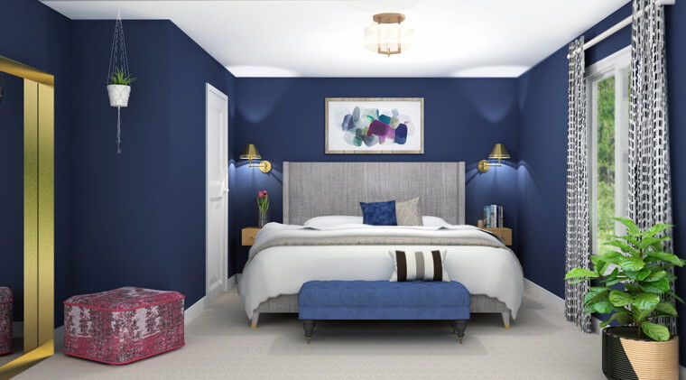 Online design Eclectic Bedroom by Brittany J. thumbnail