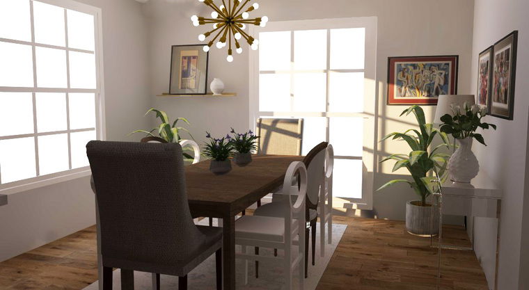 Online design Contemporary Dining Room by Deandra G. thumbnail