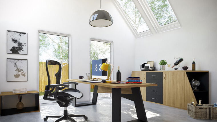 Online design Modern Home Office by Fares N. thumbnail