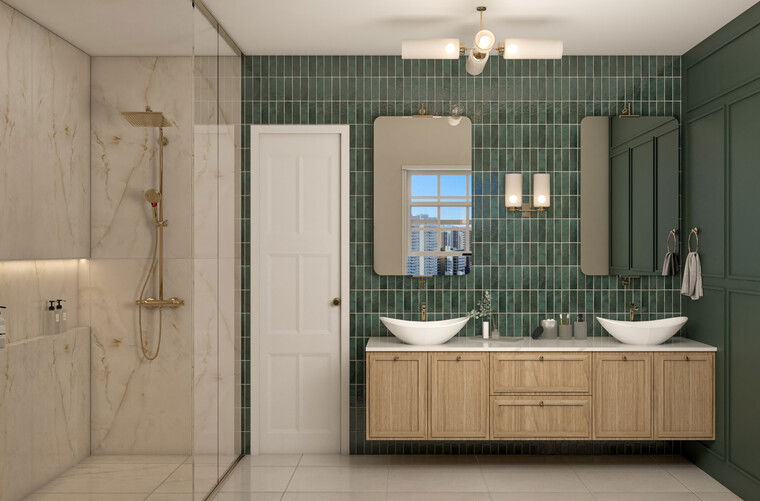 Online design Transitional Bathroom by Carine C. thumbnail