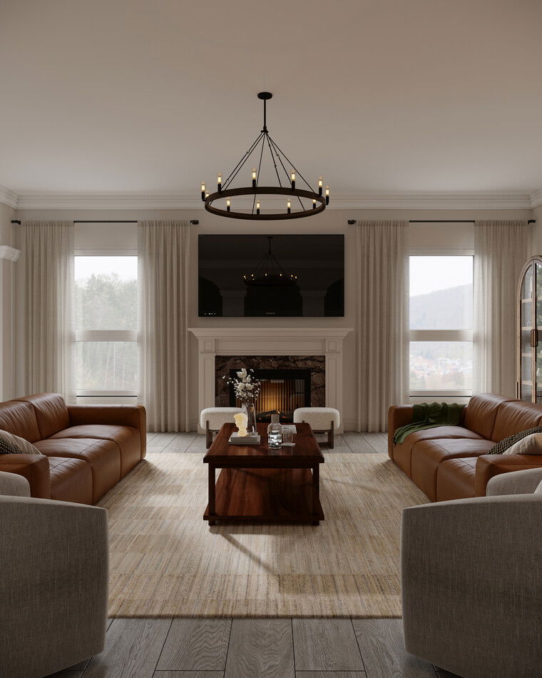 Online design Transitional Living Room by Ahmed S. thumbnail