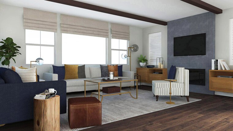 Online design Modern Living Room by Selma A. thumbnail