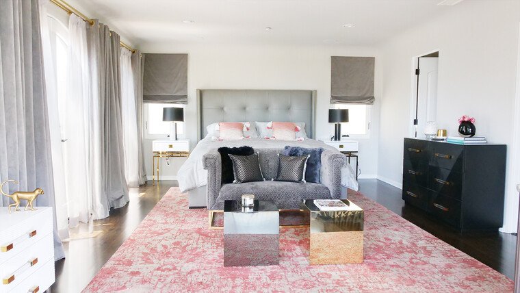 Online design Glamorous Bedroom by Lauren B. thumbnail