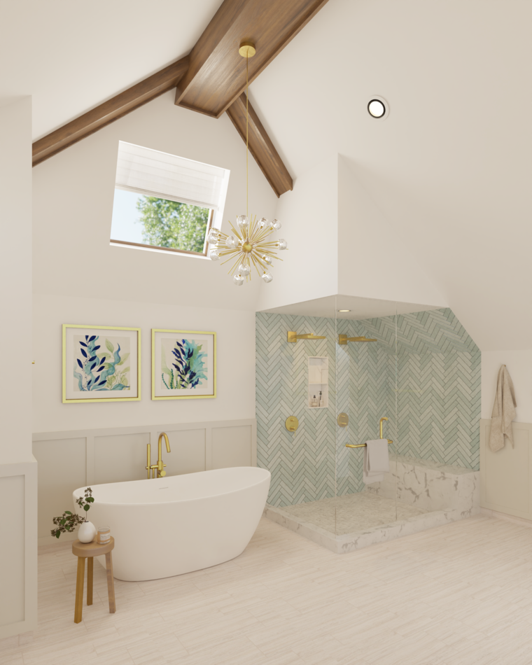 Online design Transitional Bathroom by Elena F. thumbnail