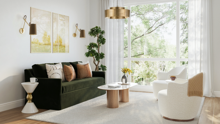 Online design Transitional Living Room by Jasmine D. thumbnail