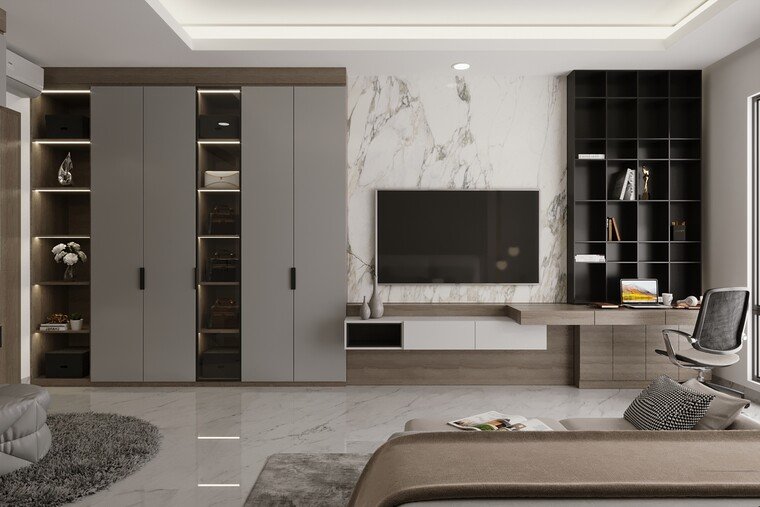 Online design Modern Bedroom by Gilang R. thumbnail