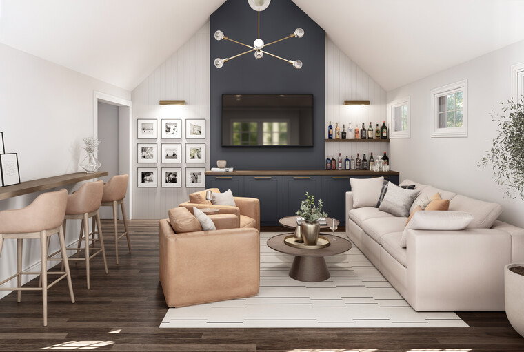 Online design Traditional Living Room by Lara D. thumbnail