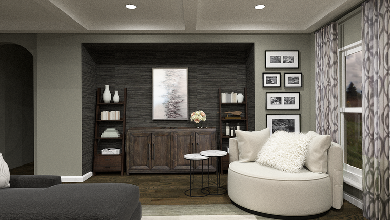 Online design Transitional Living Room by Taron H. thumbnail