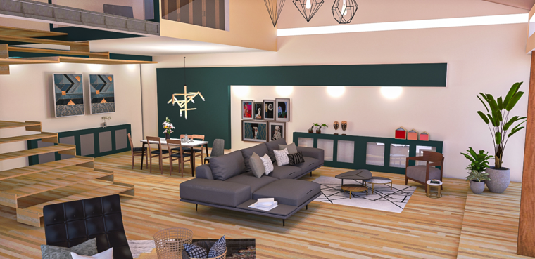 Online design Transitional Living Room by Mini G. thumbnail
