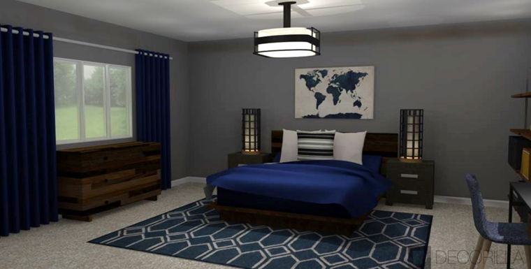 Online design Transitional Bedroom by Amber K. thumbnail