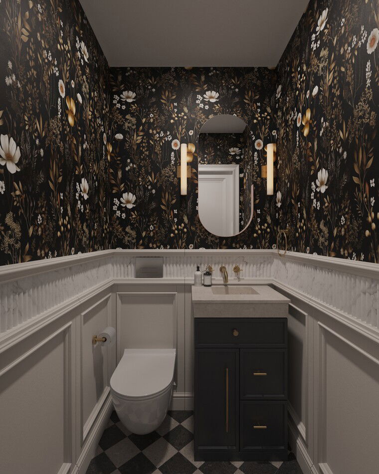Online design Transitional Bathroom by Nada M. thumbnail